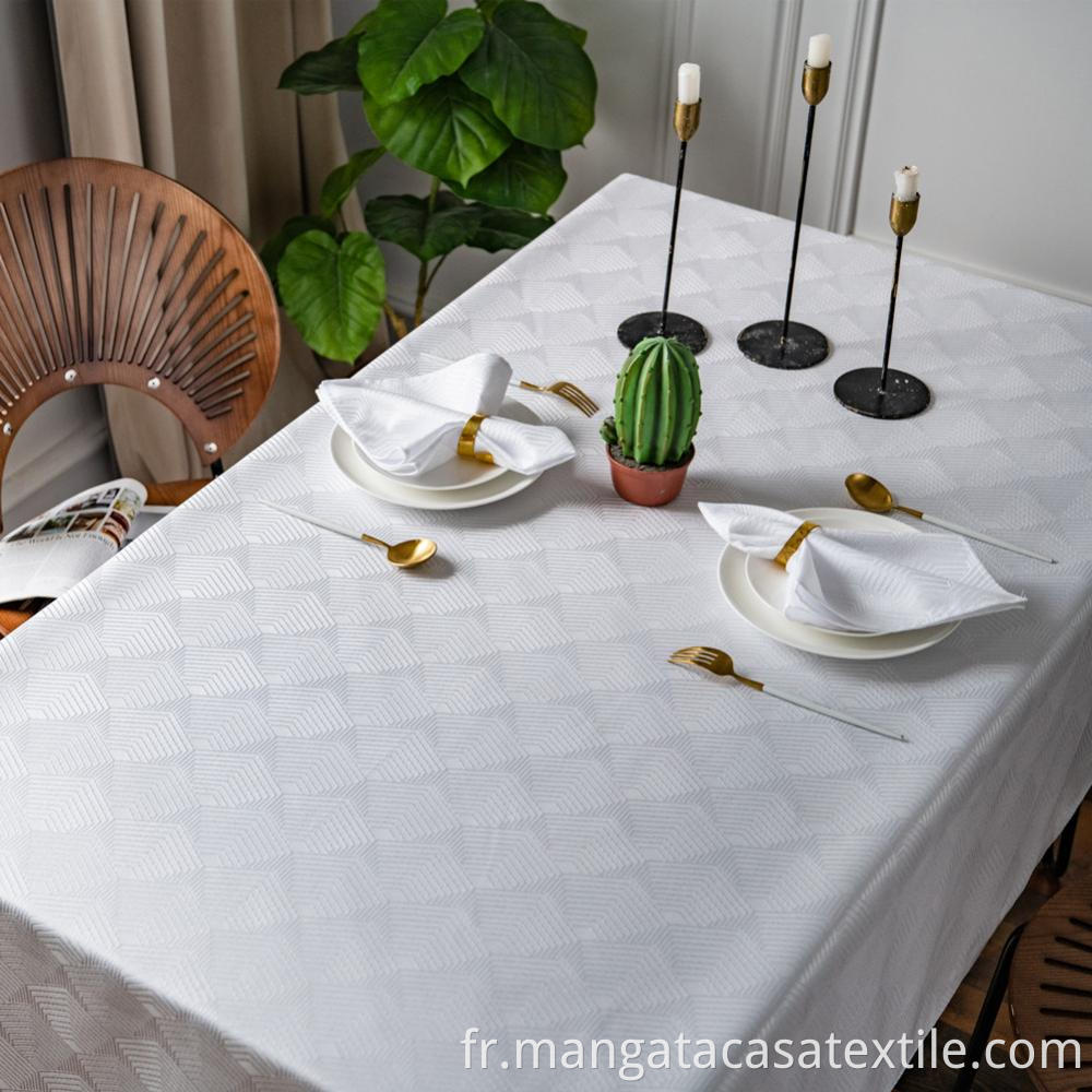 White Table Cloth